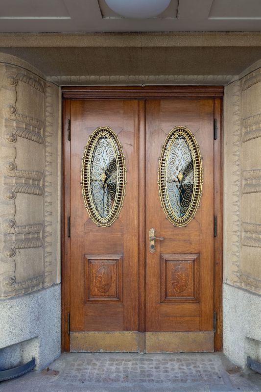 Exterior Door Staining